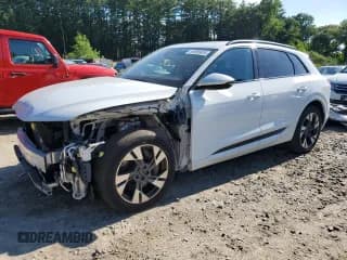 ✅ 2022 Audi e-tron Premium • VIN: WA1AABGE3NB007030 • Lot: 65065875. Listed on Copart with 35,786 mi. Free auction sales archive from the USA and detailed vehicle history report at DreamBid. Image 1.
