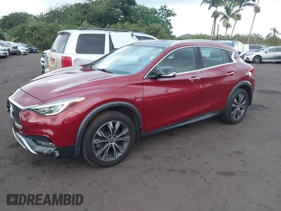 ✅ 2017 Infiniti QX30 Premium • VIN: SJKCH5CR1HA023433 • Lot: 40413188. Listed on IAAI with 43,773 mi. Free auction sales archive from the USA and detailed vehicle history report at DreamBid. Image 17.