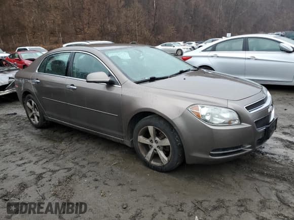 ✅ 2012 Chevrolet Malibu 1LT • VIN: 1G1ZC5E01CF148821 • Lot: 83373274. Listed on Copart with 119,542 mi. Free auction sales archive from the USA and detailed vehicle history report at DreamBid. Image 4.