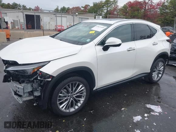 ✅ 2024 Lexus NX 350 Luxury • VIN: 2T2HGCEZ7RC036029 • Lot: 43621959. Wystawiony na IAAI z przebiegiem 8 365 mil. Bezpłatny archiwum sprzedaży aukcyjnych z USA i szczegółowy raport historii pojazdu na DreamBid. Zdjęcie 2.