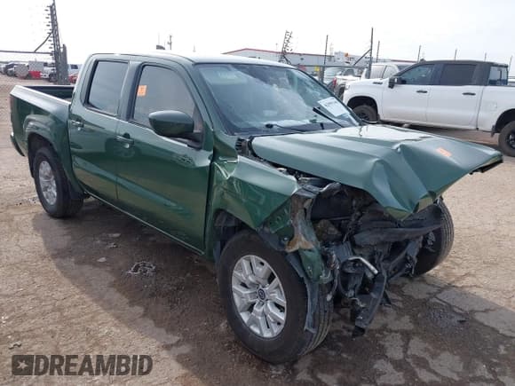 ✅ 2022 Nissan Frontier SV • VIN: 1N6ED1EJ3NN666567 • Lot: 42991464. Wystawiony na IAAI z przebiegiem 46 272 mil. Bezpłatny archiwum sprzedaży aukcyjnych z USA i szczegółowy raport historii pojazdu na DreamBid. Zdjęcie 1.