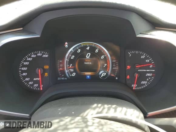 2017 Chevrolet Corvette Grand Sport 2LT с VIN 1G1YY2D79H5112303, выставлен на аукционе Copart как лот 73405874 с пробегом 23 745 миль миль и Списание • Salvage title. История ставок и продаж доступна на DreamBid. Изображение 9.