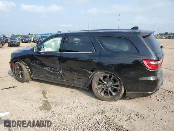✅ 2021 Dodge Durango GT • VIN: 1C4RDJDG4MC697685 • Lot: 62759275. Listed on Copart with 86,394 mi. Free auction sales archive from the USA and detailed vehicle history report at DreamBid. Image 2.