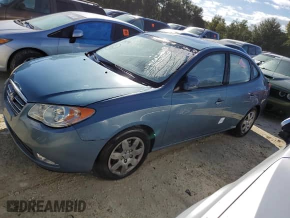 2007 Hyundai Elantra GLS z VIN KMHDU46D87U114589, wystawiony jako Copart lot #75061884 z przebiegiem 203 747 mil mil oraz Szkoda całkowita • Salvage title. Historia ofert i sprzedaży dostępna na DreamBid. Obrazek 1.