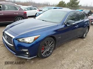 ✅ 2018 Infiniti Q50 Red Sport 400 • VIN: JN1FV7AR7JM480942 • Lot: 43725806. Wystawiony na IAAI z przebiegiem 81 446 mil. Bezpłatny archiwum sprzedaży aukcyjnych z USA i szczegółowy raport historii pojazdu na DreamBid. Zdjęcie 2.