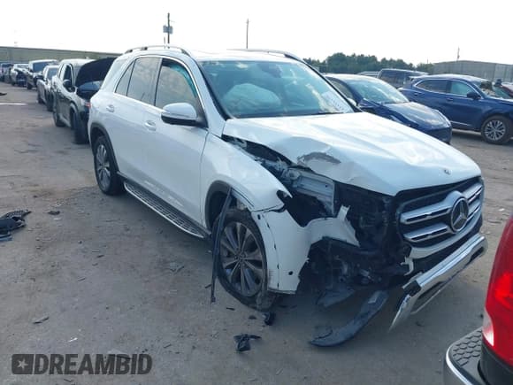 ✅ 2020 Mercedes-Benz GLE 350 • VIN: 4JGFB4JB0LA241725 • Lot: 43331230. Listed on IAAI with 78,240 mi. Free auction sales archive from the USA and detailed vehicle history report at DreamBid. Image 1.