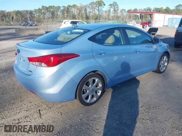 ✅ 2012 Hyundai Elantra GLS • VIN: KMHDH4AE8CU215226 • Lot: 43664257. Listed on IAAI with 85,123 mi. Free auction sales archive from the USA and detailed vehicle history report at DreamBid. Image 4.
