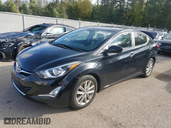 ✅ 2015 Hyundai Elantra SE • VIN: KMHDH4AE8FU418007 • Lot: 81701665. Listed on Copart with 88,958 mi. Free auction sales archive from the USA and detailed vehicle history report at DreamBid. Image 1.