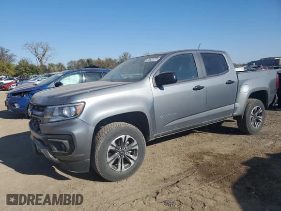 ✅ 2021 Chevrolet Colorado 4WD Z71 • VIN: 1GCGTDEN6M1114537 • Лот: 90623775. Опубликован ранее на Copart с пробегом 17 790 миль. Бесплатный доступ к архиву аукционных продаж из США и подробный отчёт об истории автомобиля на DreamBid. Изображение 1.