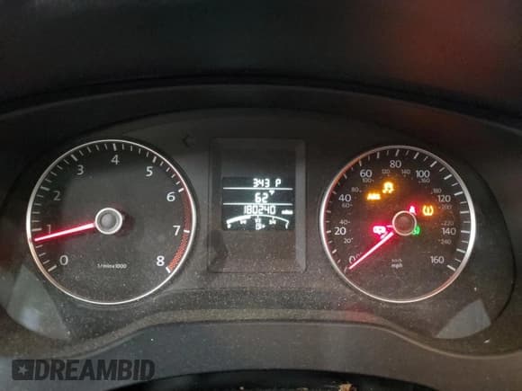 ✅ 2012 Volkswagen Jetta SE • VIN: 3VWDP7AJ8CM348642 • Lot: 89915885. Listed on Copart with 180,240 mi. Free auction sales archive from the USA and detailed vehicle history report at DreamBid. Image 9.