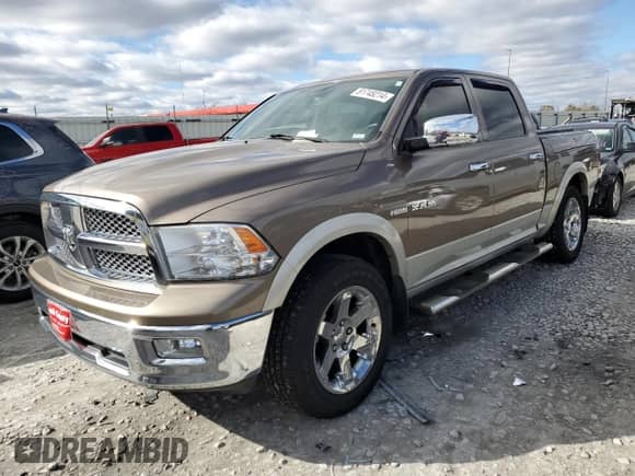 2009 Dodge 1500 Laramie с VIN 1D3HV13T39J529084, выставлен на аукционе Copart как лот 81748214 с пробегом 172 445 миль миль и Списание • Salvage title. История ставок и продаж доступна на DreamBid. Изображение 1.