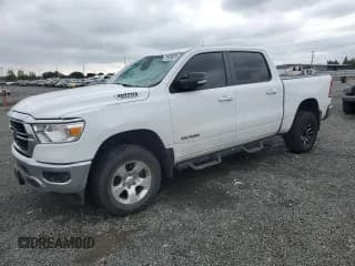 ✅ 2021 Ram 1500 Lone Star • VIN: 1C6SRFFT0MN638185 • Lot: 71924875. Listed on Copart with 75,655 mi. Free auction sales archive from the USA and detailed vehicle history report at DreamBid. Image 1.