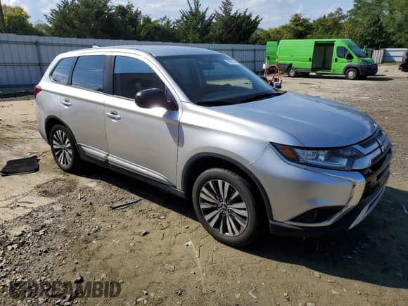 2019 Mitsubishi Outlander ES z VIN JA4AD2A34KZ008365, wystawiony jako Copart lot #80633155 z przebiegiem 155 287 mil mil oraz Szkoda całkowita • Salvage title. Historia ofert i sprzedaży dostępna na DreamBid. Obrazek 4.