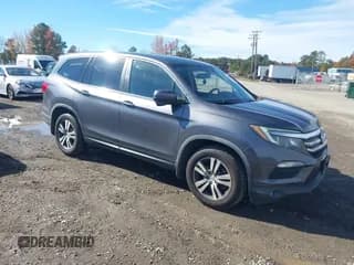 ✅ 2018 Honda Pilot EX-L • VIN: 5FNYF6H57JB028742 • Lot: 43575850. Listed on IAAI with 170,260 mi. Free auction sales archive from the USA and detailed vehicle history report at DreamBid. Image 1.