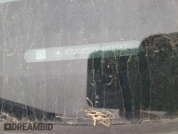 2015 Chevrolet Sonic LT с VIN 1G1JC6SB3F4158582, выставлен на аукционе Copart как лот 53441935 с пробегом 181 345 миль миль и Списание • Salvage title. История ставок и продаж доступна на DreamBid. Изображение 13.