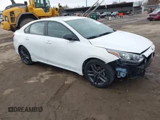 ✅ 2021 Kia Forte GT-Line • VIN: 3KPF34AD9ME282968 • Lot: 43654008. Listed on IAAI with 64,829 mi. Free auction sales archive from the USA and detailed vehicle history report at DreamBid. Image 1.