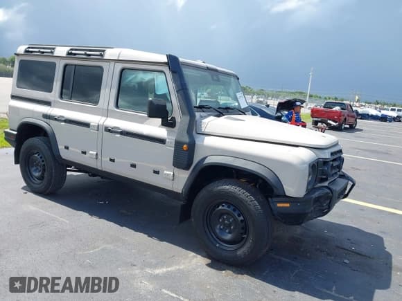 ✅ 2024 Ineos Grenadier • VIN: SC6GM1CA3RF014290 • Lot: 42597332. Listed on IAAI with 11,569 mi. Free auction sales archive from the USA and detailed vehicle history report at DreamBid. Image 1.
