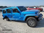 ✅ 2025 Jeep Wrangler Sahara • VIN: 1C4PJXEG1SW609611 • Lot: 69303605. Wystawiony na Copart z przebiegiem 354 mil. Bezpłatny archiwum sprzedaży aukcyjnych z USA i szczegółowy raport historii pojazdu na DreamBid. Zdjęcie 4.