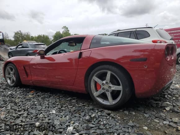 2005 Chevrolet Corvette with VIN 1G1YY24U855101021, listed as a Copart auction lot 73097194 with 93,894 mi miles and Salvage title. Bid and sale history available at DreamBid. Image 2.