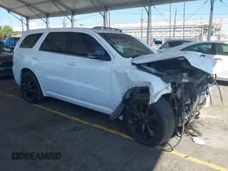 2018 Dodge Durango R/T with VIN 1C4SDHCT8JC269509, listed as a IAAI auction lot 43094809 with 56,323 mi miles and . Bid and sale history available at DreamBid. Image 1.