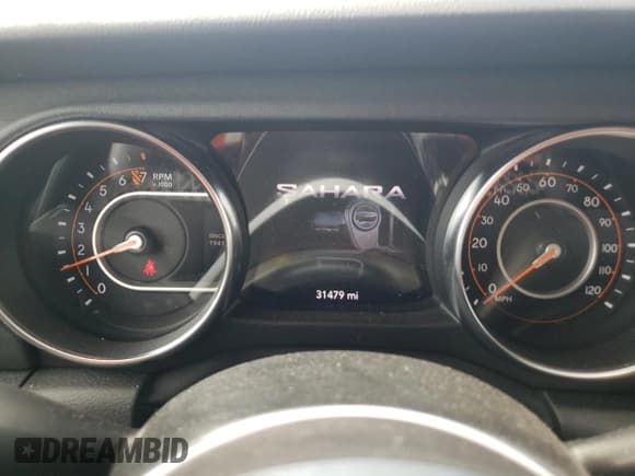 ✅ 2022 Jeep Wrangler Unlimited Sahara • VIN: 1C4HJXEG3NW248021 • Lot: 47555775. Listed on Copart with 31,479 mi. Free auction sales archive from the USA and detailed vehicle history report at DreamBid. Image 9.