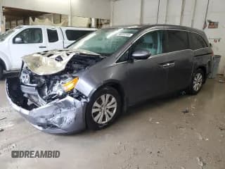 ✅ 2014 Honda Odyssey EX-L • VIN: 5FNRL5H62EB013412 • Lot: 92203385. Listed on Copart with 206,615 mi. Free auction sales archive from the USA and detailed vehicle history report at DreamBid. Image 1.