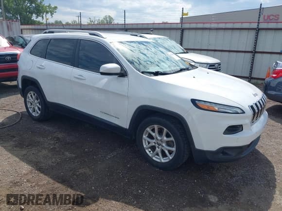 ✅ 2015 Jeep Cherokee Latitude • VIN: 1C4PJLCB7FW711890 • Лот: 43281051. Опубликован ранее на IAAI с пробегом 91 418 миль. Бесплатный доступ к архиву аукционных продаж из США и подробный отчёт об истории автомобиля на DreamBid. Изображение 1.