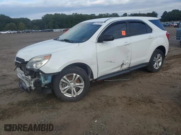 ✅ 2017 Chevrolet Equinox LS • VIN: 2GNALBEK9H1592314 • Лот: 83795735. Опубликован ранее на Copart с пробегом 98 775 миль. Бесплатный доступ к архиву аукционных продаж из США и подробный отчёт об истории автомобиля на DreamBid. Изображение 1.