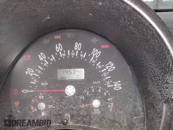 ✅ 2003 Volkswagen Beetle GLS • VIN: 3VWCK21Y53M311932 • Lot: 42467585. Listed on IAAI with 145,346 mi. Free auction sales archive from the USA and detailed vehicle history report at DreamBid. Image 7.