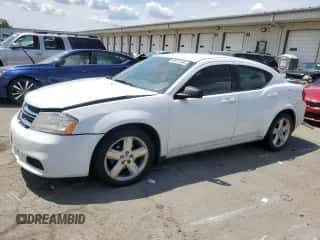 2013 Dodge Avenger SE с VIN 1C3CDZAB9DN665045, выставлен на аукционе Copart как лот 66741304 с пробегом 173 864 миль миль и На запчасти • Non repairable. История ставок и продаж доступна на DreamBid. Изображение 1.