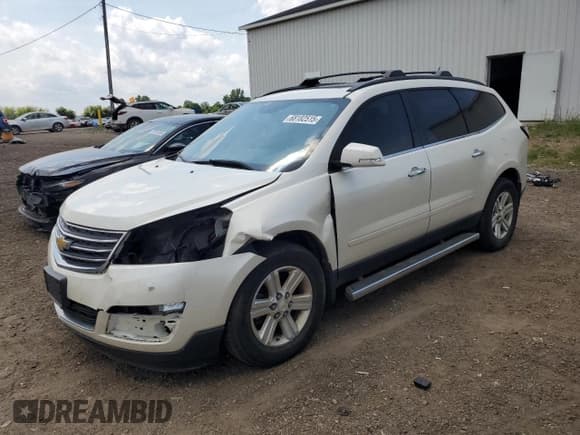 ✅ 2013 Chevrolet Traverse LT • VIN: 1GNKVJKD8DJ238606 • Lot: 68182515. Listed on Copart with 194,581 mi. Free auction sales archive from the USA and detailed vehicle history report at DreamBid. Image 1.