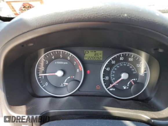 2007 Hyundai Accent GLS с VIN KMHCN46C27U094405, выставлен на аукционе Copart как лот 68336685 с пробегом 220 092 миль миль и Списание • Salvage title. История ставок и продаж доступна на DreamBid. Изображение 9.