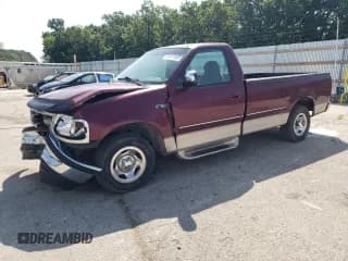 ✅ 1997 Ford F-150 • VIN: 1FTDF1729VKD05702 • Lot: 64141985. Listed on Copart with 78,311 mi. Free auction sales archive from the USA and detailed vehicle history report at DreamBid. Image 1.