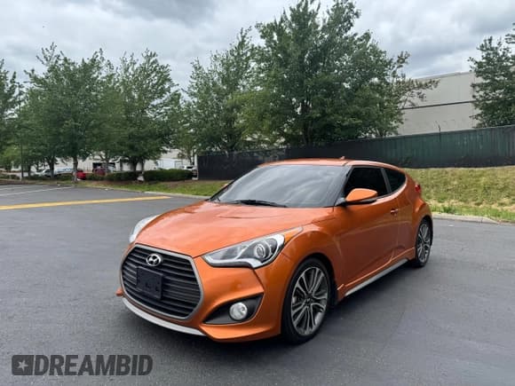 ✅ 2016 Hyundai Veloster Turbo • VIN: KMHTC6AEXGU274614 • Lot: 61510255. Wystawiony na Copart z przebiegiem 74 071 mil. Bezpłatny archiwum sprzedaży aukcyjnych z USA i szczegółowy raport historii pojazdu na DreamBid. Zdjęcie 2.