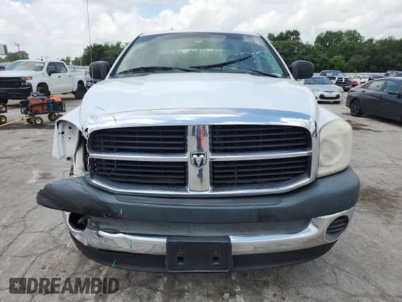 2007 Dodge 1500 ST z VIN 1D7HA18K17J532606, wystawiony jako Copart lot #65069485 z przebiegiem 187 910 mil mil oraz Szkoda całkowita • Salvage title. Historia ofert i sprzedaży dostępna na DreamBid. Obrazek 5.