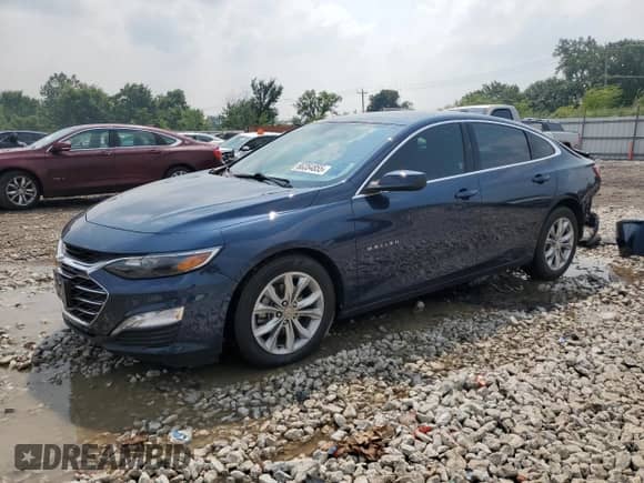 2021 Chevrolet Malibu LT with VIN 1G1ZD5ST6MF041342, listed as a Copart auction lot 66354855 with 28,369 mi miles and Salvage title. Bid and sale history available at DreamBid. Image 1.