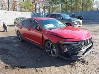 2023 Honda Accord Sport с VIN 1HGCY2F55PA067767, выставлен на аукционе IAAI как лот 43386117 с пробегом 5 543 миль миль и . История ставок и продаж доступна на DreamBid. Изображение 1.