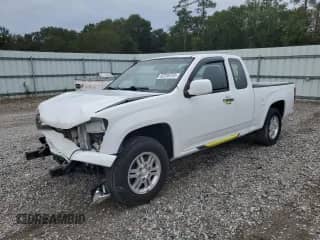 2012 Chevrolet Colorado Work Truck with VIN 1GCESBFE7C8165550, listed as a Copart auction lot 82235725 with 105,274 mi miles and Salvage title. Bid and sale history available at DreamBid. Image 1.