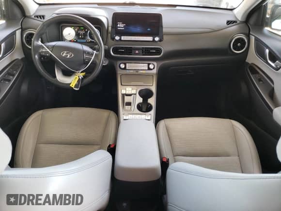 2022 Hyundai Kona Limited z VIN KM8K53AG1NU157619, wystawiony jako Copart lot #67834655 z przebiegiem 78 598 mil mil oraz Szkoda całkowita • Salvage title. Historia ofert i sprzedaży dostępna na DreamBid. Obrazek 8.