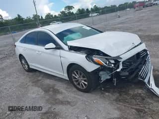 2018 Hyundai Sonata SE z VIN 5NPE24AF0JH667780, wystawiony jako IAAI lot #42998120 z przebiegiem 90 243 mil mil oraz . Historia ofert i sprzedaży dostępna na DreamBid. Obrazek 1.