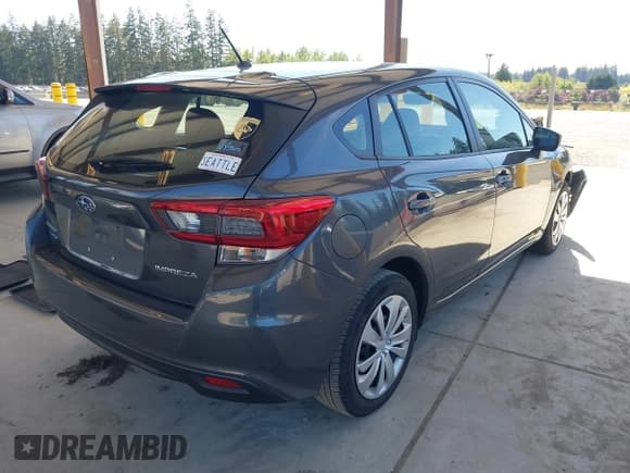 ✅ 2021 Subaru Impreza • VIN: 4S3GTAB69M3708958 • Lot: 42363398. Listed on IAAI with 29,611 mi. Free auction sales archive from the USA and detailed vehicle history report at DreamBid. Image 4.