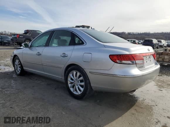 2008 Hyundai Azera Limited с VIN KMHFC46F58A291147, выставлен на аукционе Copart как лот 44355695 с пробегом Не указан миль и Списание • Salvage title. История ставок и продаж доступна на DreamBid. Изображение 2.