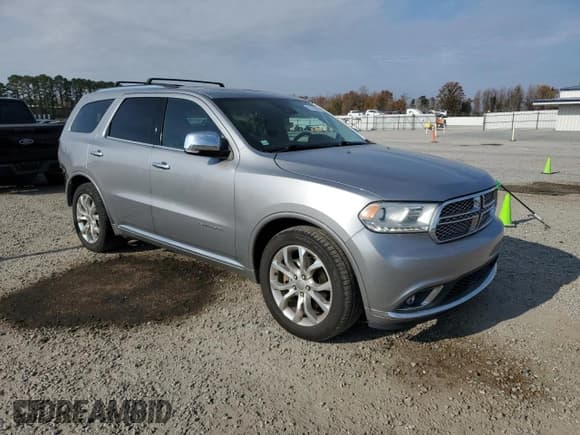 ✅ 2017 Dodge Durango Citadel • VIN: 1C4RDHEG3HC713419 • Lot: 93220505. Wystawiony na Copart z przebiegiem 135 130 mil. Bezpłatny archiwum sprzedaży aukcyjnych z USA i szczegółowy raport historii pojazdu na DreamBid. Zdjęcie 4.