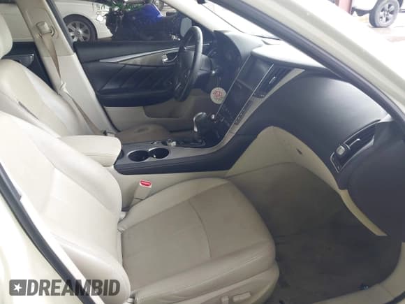 ✅ 2014 Infiniti Q50 Premium • VIN: JN1BV7AP2EM690769 • Lot: 42743093. Listed on IAAI with 134,085 mi. Free auction sales archive from the USA and detailed vehicle history report at DreamBid. Image 5.