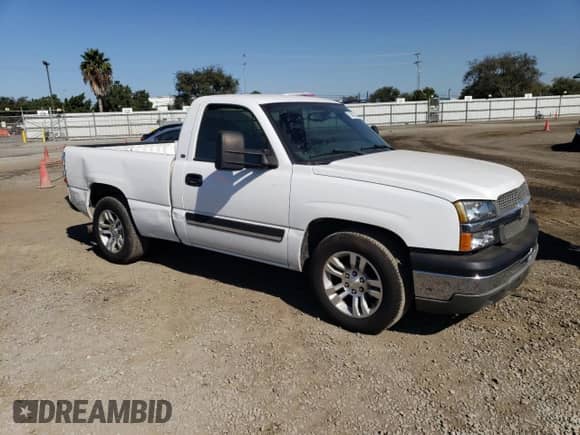 2004 Chevrolet Silverado 1500 LS z VIN 1GCEC14VX4Z171221, wystawiony jako Copart lot #78542024 z przebiegiem 254 153 mil mil oraz Szkoda całkowita • Salvage title. Historia ofert i sprzedaży dostępna na DreamBid. Obrazek 4.