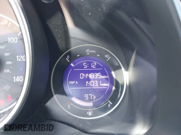 ✅ 2016 Honda Fit EX • VIN: JHMGK5H7XGX000496 • Lot: 42552607. Listed on IAAI with 44,835 mi. Free auction sales archive from the USA and detailed vehicle history report at DreamBid. Image 15.