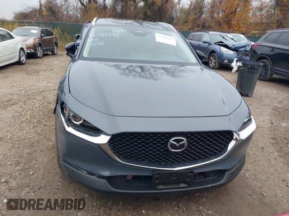 ✅ 2024 Mazda CX-30 S Preferred • VIN: 3MVDMBCM1RM647306 • Lot: 43701334. Listed on IAAI with 25,436 mi. Free auction sales archive from the USA and detailed vehicle history report at DreamBid. Image 12.