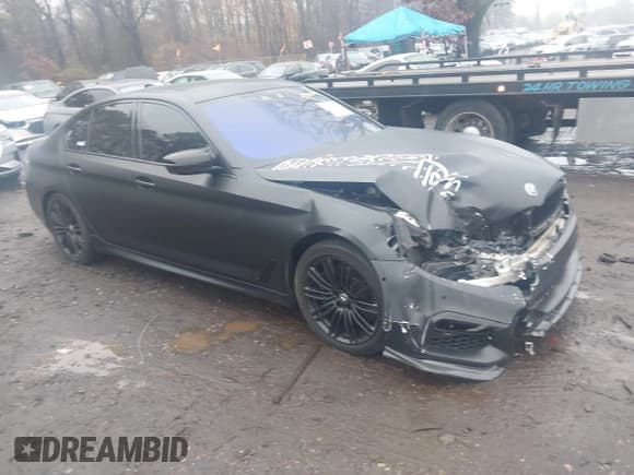 ✅ 2017 BMW 5 Series 540i xDrive • VIN: WBAJE7C30HG889029 • Lot: 43769608. Listed on IAAI with 43,630 mi. Free auction sales archive from the USA and detailed vehicle history report at DreamBid. Image 1.