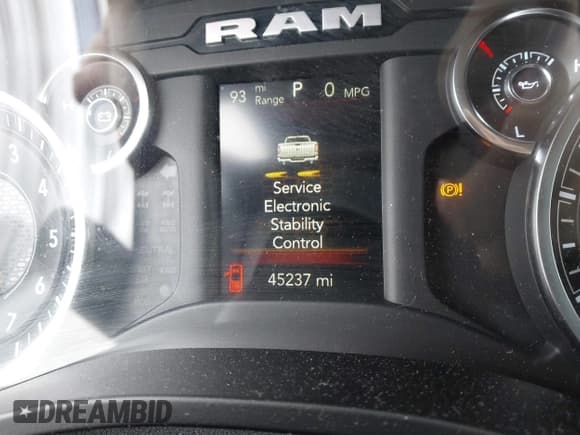 ✅ 2020 Ram 1500 Big Horn • VIN: 1C6RRFFG0LN334919 • Lot: 41916766. Listed on IAAI with 45,237 mi. Free auction sales archive from the USA and detailed vehicle history report at DreamBid. Image 16.