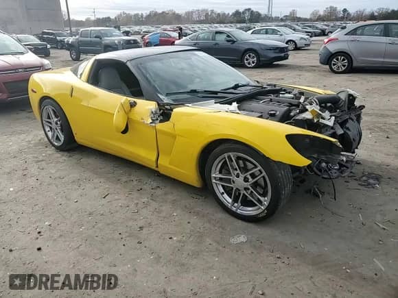 2006 Chevrolet Corvette with VIN 1G1YY26U165123036, listed as a Copart auction lot 82493634 with 112,367 mi miles and Salvage title. Bid and sale history available at DreamBid. Image 10.